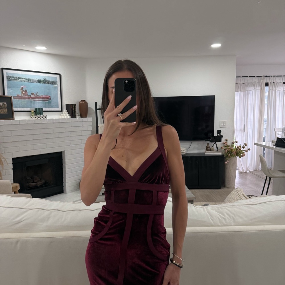 House of CB Velvet Dress - Picture 3 of 10